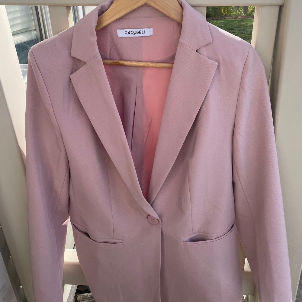 Cicy Bell Pink Women's Size Medium Blazer - Never Worn!